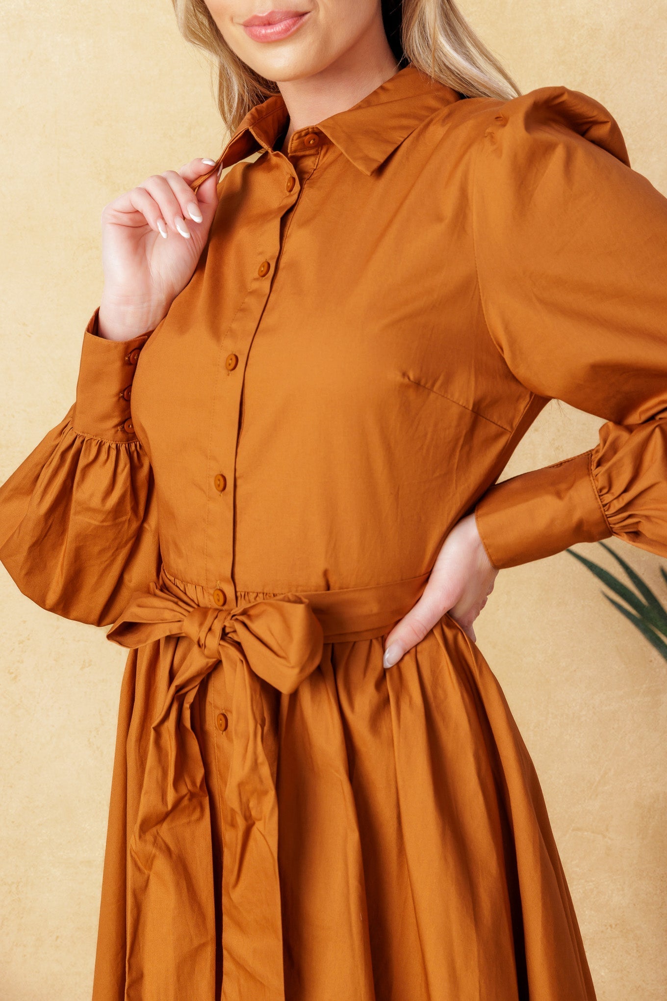 EATONS NECK WOVEN MINI DRESS Flying Tomato